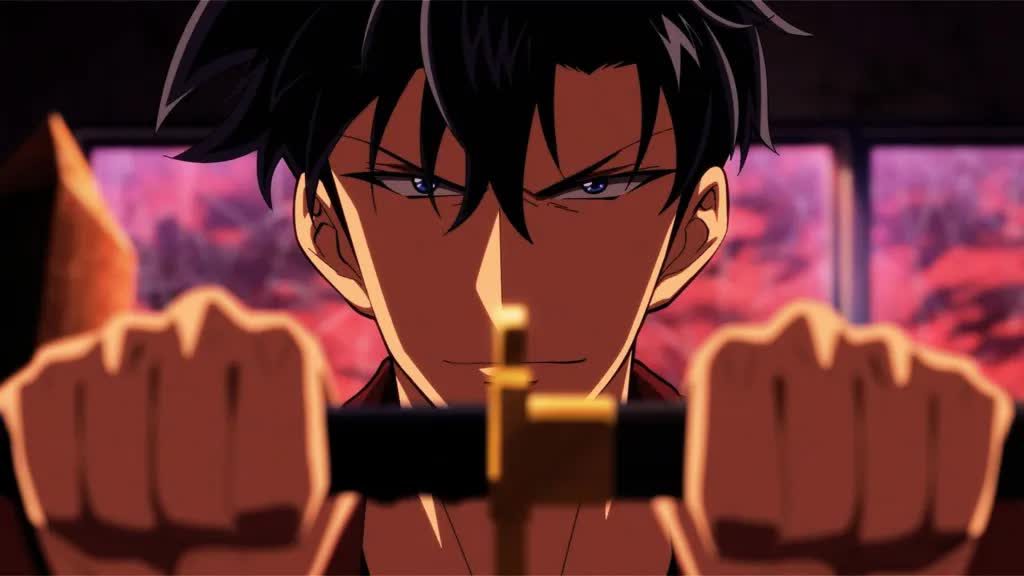 Khung cảnh trong anime Smoking Behind the Supermarket With You