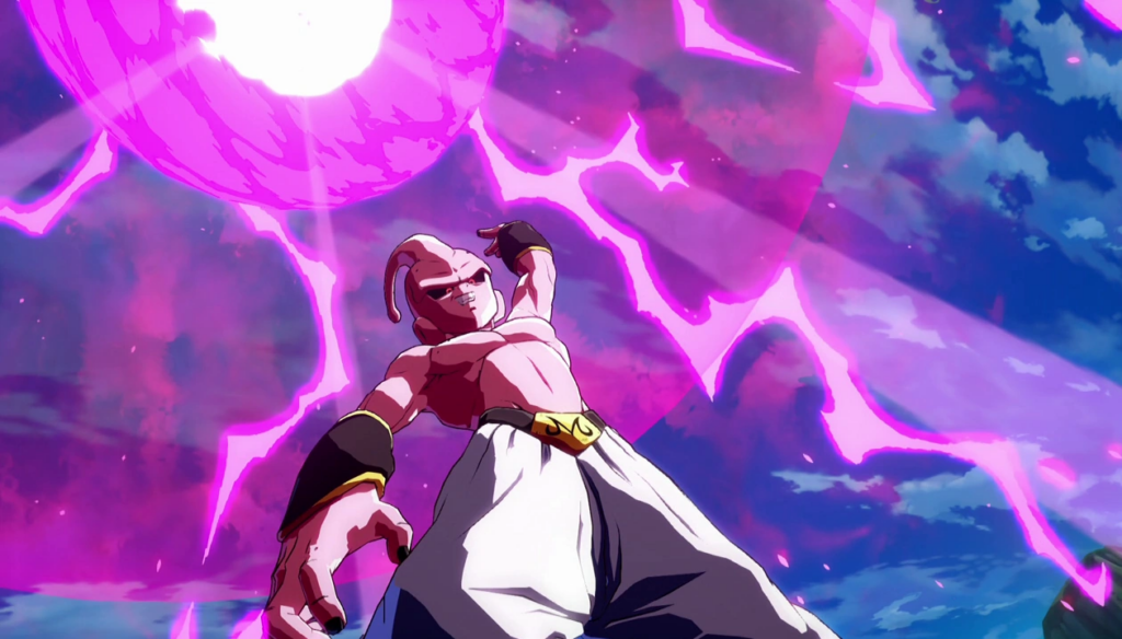 Goku Black cầm lưỡi hái năng lượng Sickle of Sorrow