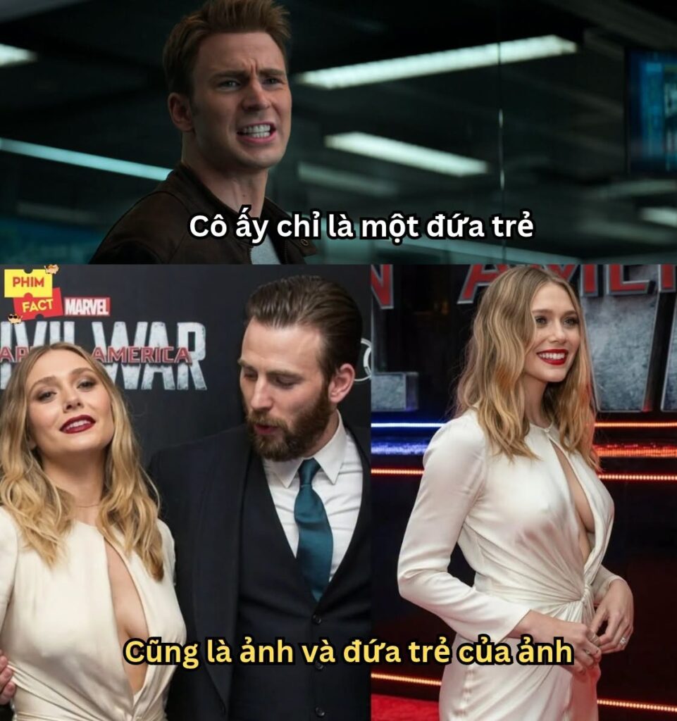 Elizabeth Olsen trong vai Scarlet Witch của vũ trụ Marvel