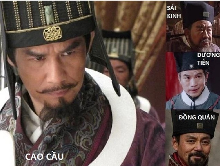 Minh họa đoạn kết bi thảm của Đồng Quán khi nhà Tống lâm nguy