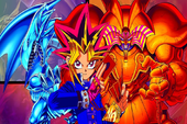 Minh họa trận đấu thẻ bài giữa các đối thủ trong Yu-Gi-Oh!