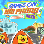 Không gian quảng trường Nhà hát thành phố Hải Phòng nơi diễn ra Games ON 2026