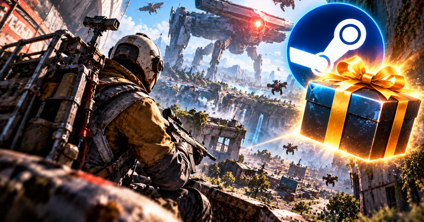 Trang Steam giới thiệu ARC Raiders với hình ảnh thế giới hậu tận thế