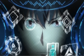 Một Knightmare Frame trong cảnh chiến đấu của anime