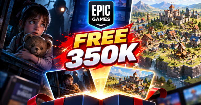 Hình ảnh chương trình tặng game trên Epic Games Store