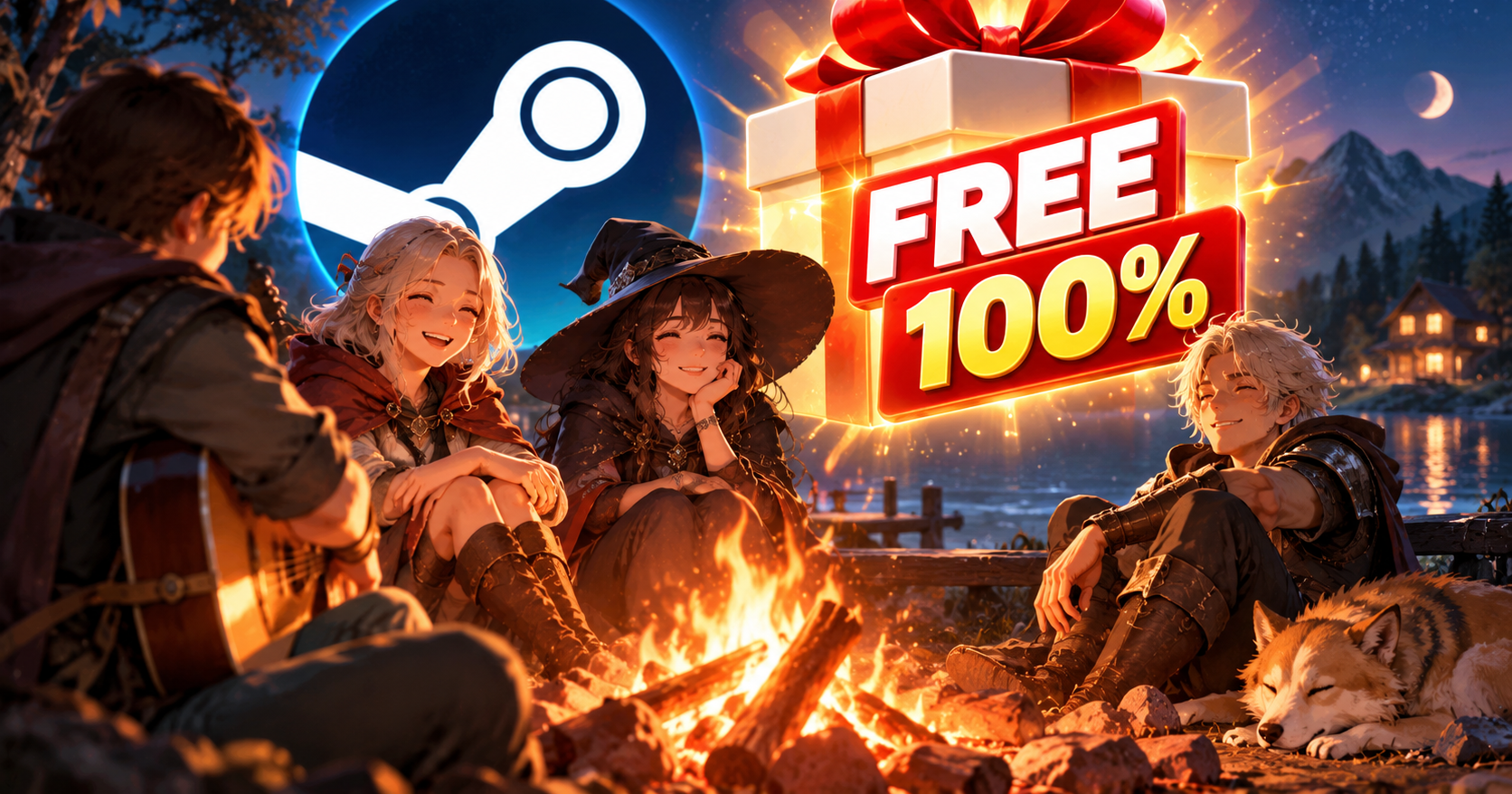 Giao diện trang Steam giới thiệu Fireside Feelings