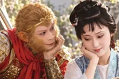 Nhà sư Huyền Trang đi cùng sinh vật mang dáng vẻ giống khỉ