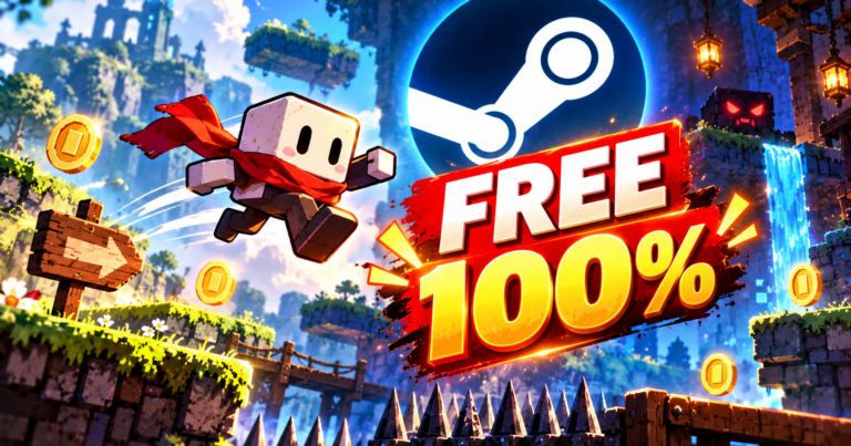 Ảnh chụp trang Steam của Jump Adventures sau khi trò chơi chuyển sang miễn phí