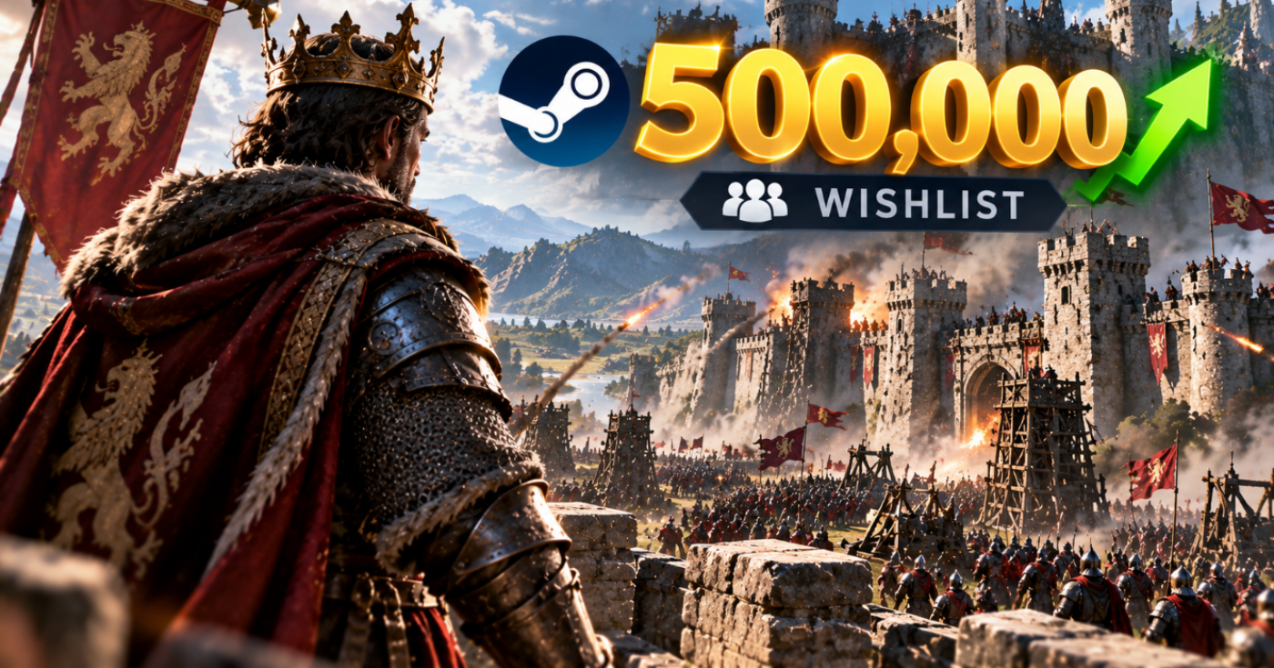 Hình ảnh giới thiệu Stronghold 4 với bối cảnh thành trì thời Trung Cổ