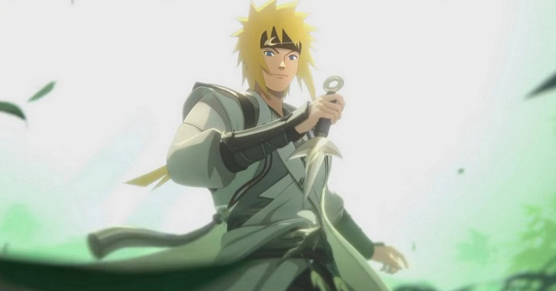 Hình ảnh quảng bá Naruto Mobile với các nhân vật ninja quen thuộc