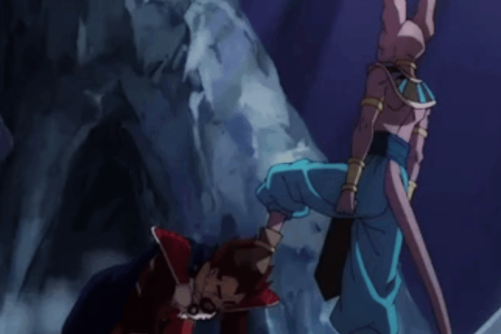 Beerus và Vegeta trong một khoảnh khắc đối thoại
