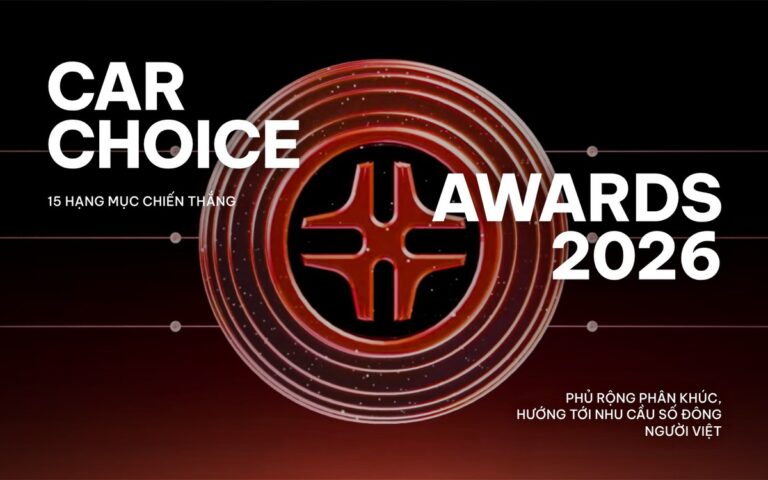 Danh sách các mẫu xe chiến thắng tại Car Choice Awards 2026