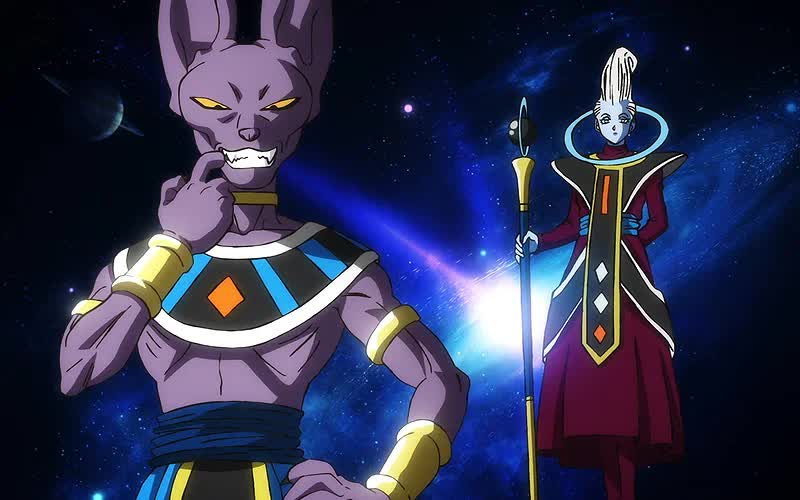 Beerus xuất hiện trước cư dân trên một hành tinh xa lạ