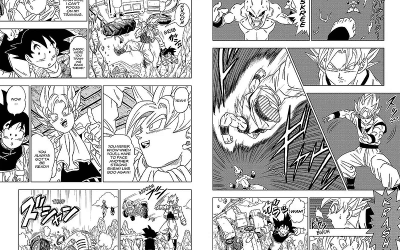 Vegito dạng cơ bản xuất hiện trong Dragon Ball Super: Beerus