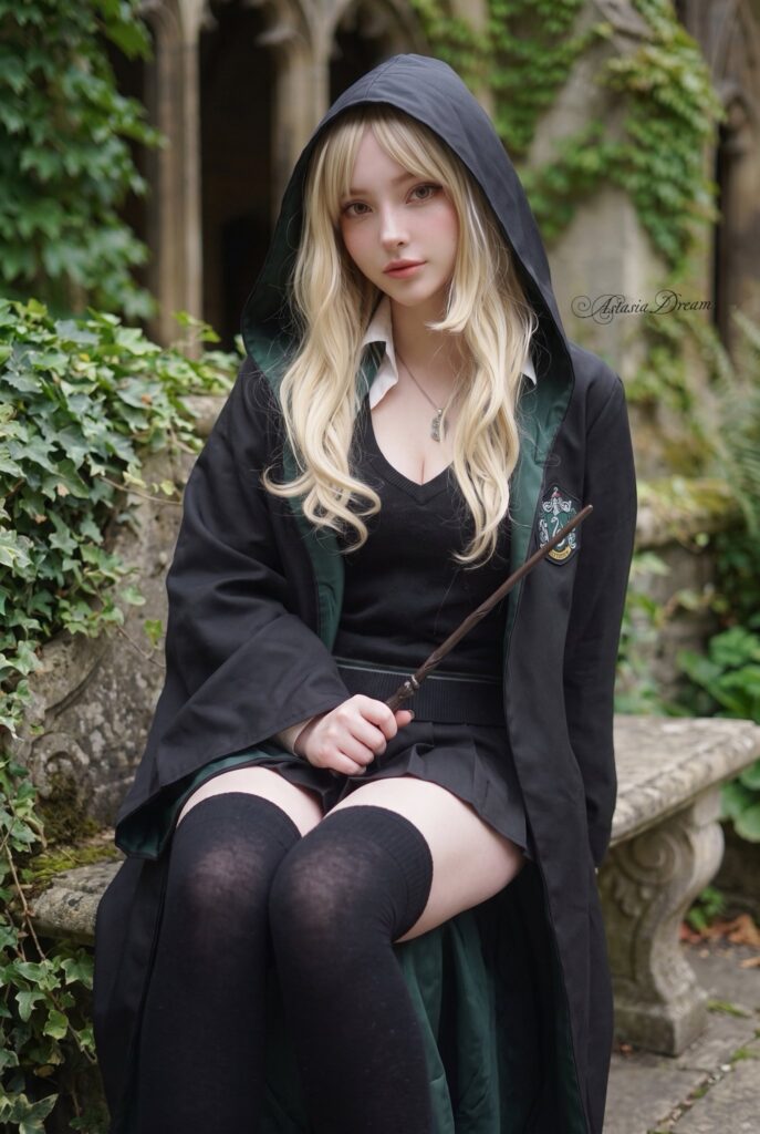 Mái tóc vàng nổi bật của nhân vật Malfoy phiên bản nữ