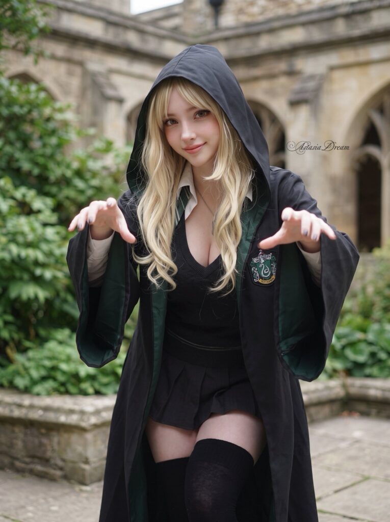 Bộ trang phục lấy cảm hứng từ thế giới phù thủy trong bộ ảnh cosplay