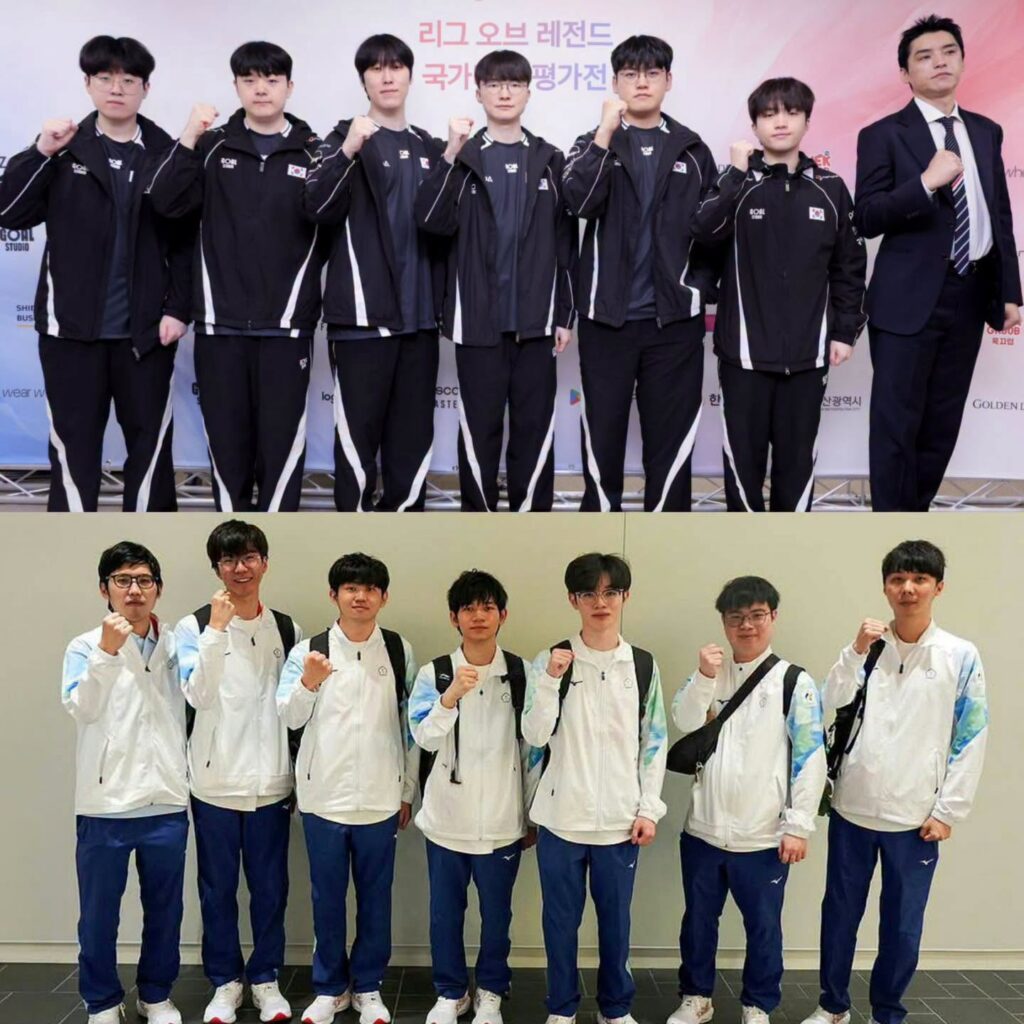 Khoảnh khắc thi đấu của tuyển thủ LMHT tại ASIAD 2026