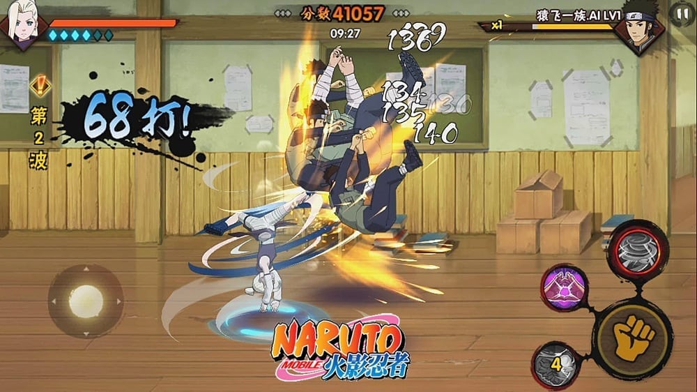 Hình ảnh giới thiệu kế hoạch phát hành Naruto Mobile toàn cầu