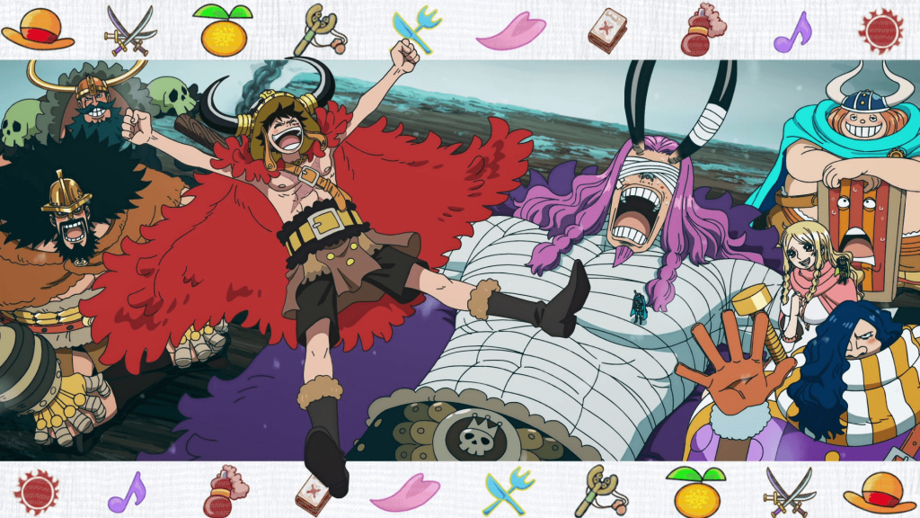 Các nhân vật One Piece trong diễn biến cao trào của arc Elbaph