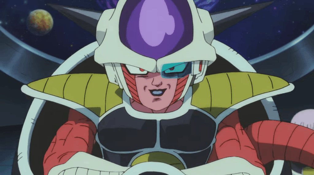 Frieza cùng đội quân của mình trong không gian
