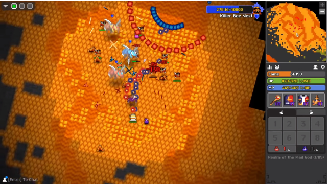 Nội dung cập nhật của Realm of the Mad God Exalt trên Steam