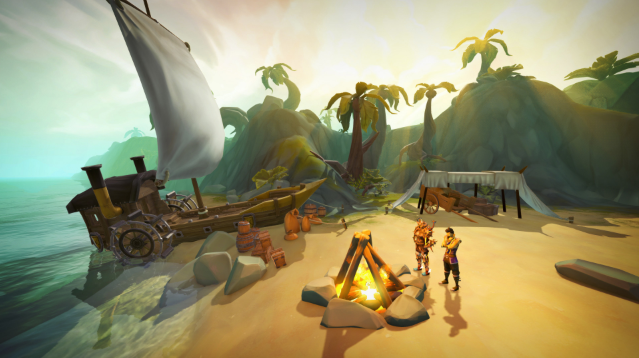 Minh họa cộng đồng RuneScape và các máy chủ trong game
