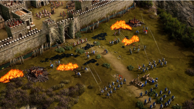 Trang Stronghold 4 trên Steam với lượng wishlist nổi bật