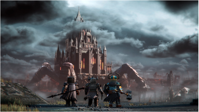 Cảnh chiến đấu tập thể trong MMORPG Dark Craft