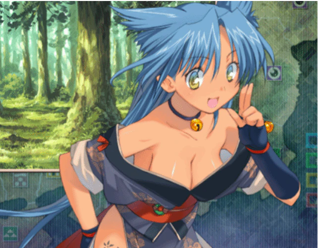 Minh họa những thay đổi nội dung của Sengoku Rance