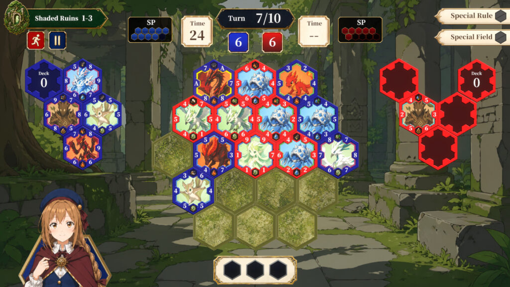 Khu vực nâng cấp và quản lý thẻ bài trong game
