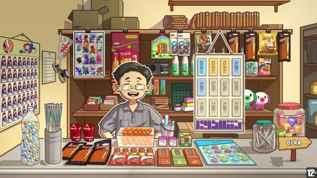 Màn hình so sánh phong cách hoài niệm của hai trò chơi